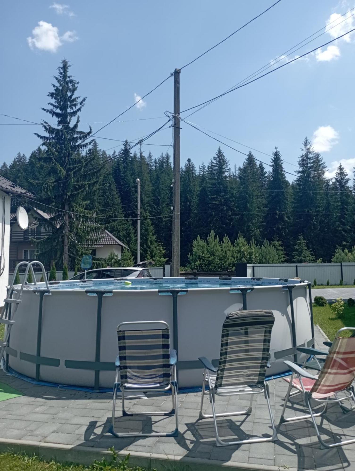 U Anastasii I Sofii Bilya Richki Pension Mykulychyn Buitenkant foto